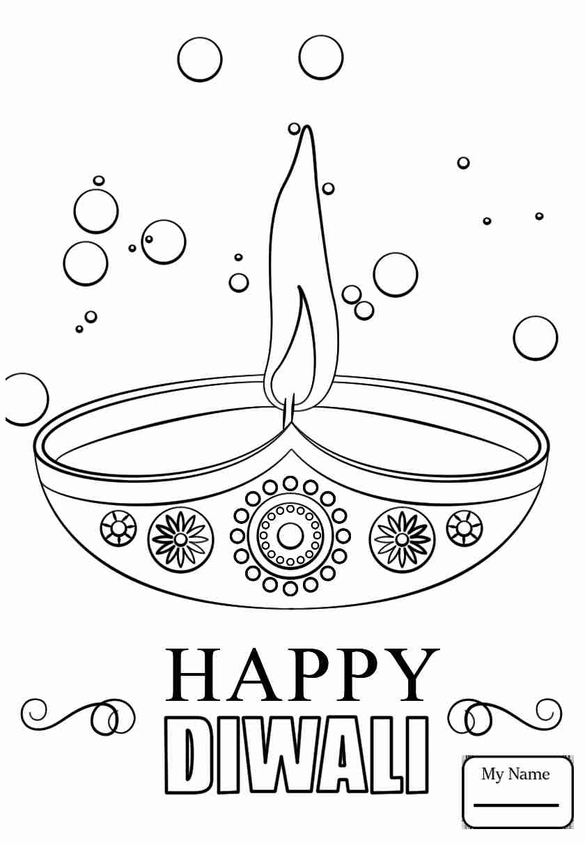 840x1210 Diwali Colouring Pages For Kids Acticity 2018 Noticeable Olegratiy
