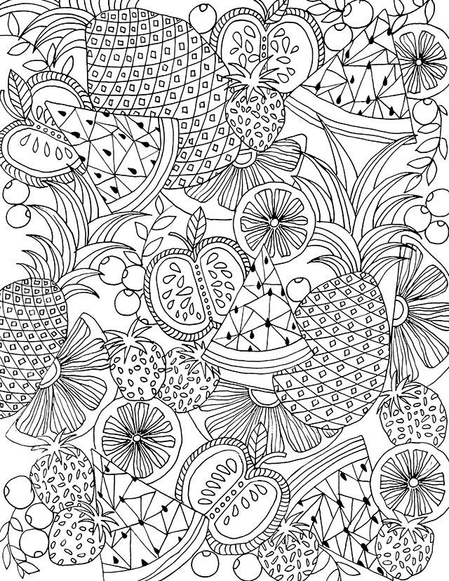 640x828 Free Coloring Page For You! (Alisaburke) Free, Adult Coloring