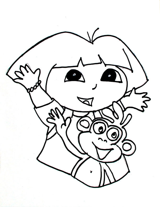 612x792 Pages To Color For Toddlers