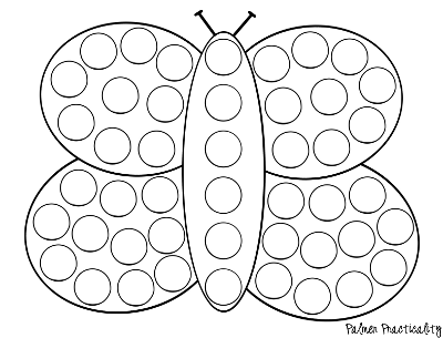 400x305 Palmer Practicality Spring Do A Dot Printables Prek Activities