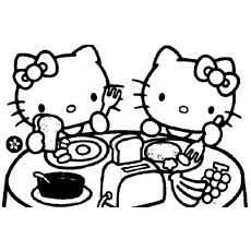 230x230 Top 75 Free Printable Hello Kitty Coloring Pages Online