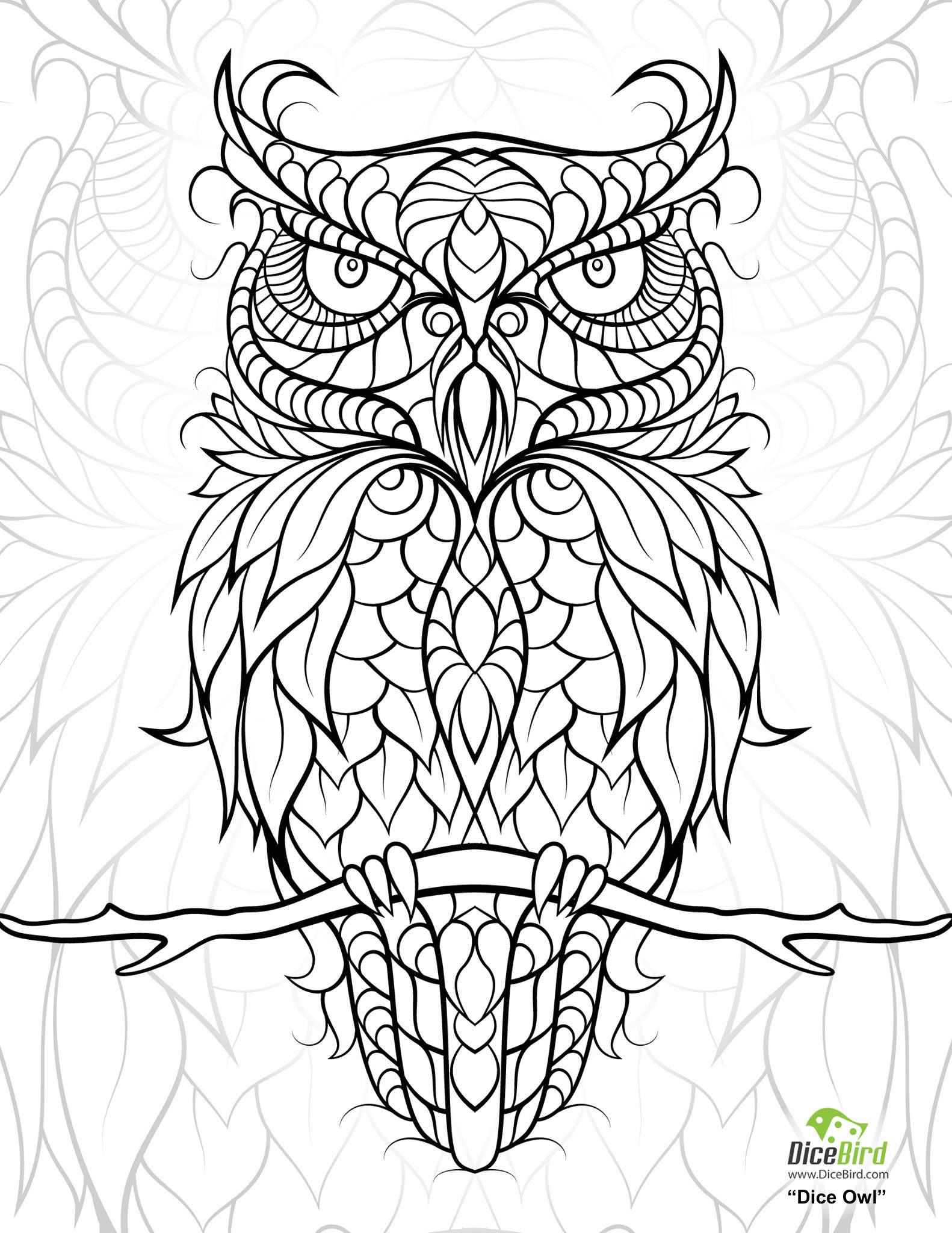 1582x2048 Free Printable Adult Coloring Books Pages For Personal Use
