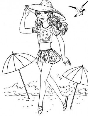 300x392 Mejores 24 De Free Fashion Coloring Book En