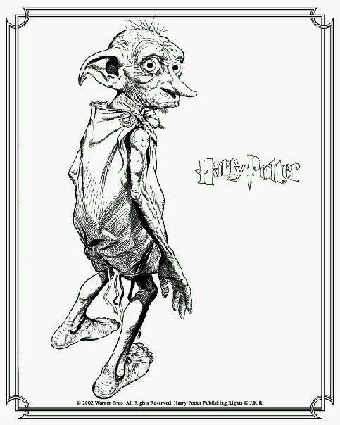 Dobby Coloring Page