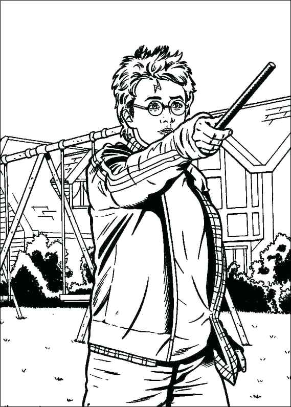 569x796 Harry Potter Coloring Pages Awesome Harry Potter Coloring Pages