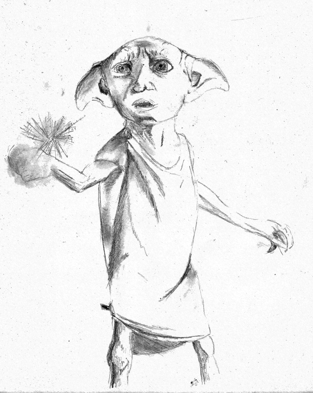 1024x1287 Harry Potter Dobby Coloring Page Fire Colouring Pages