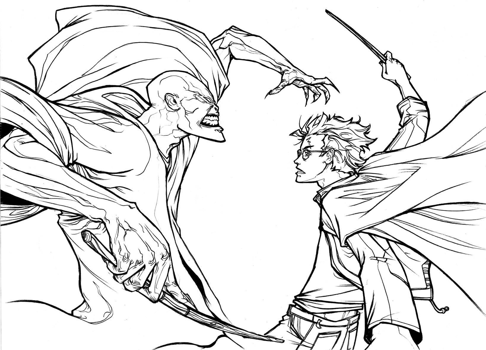 1638x1179 Harry Potter Coloring Pages