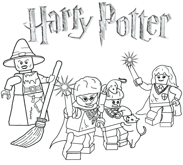 722x650 Harry Potter Coloring Page Harry Potter Colouring Google Search