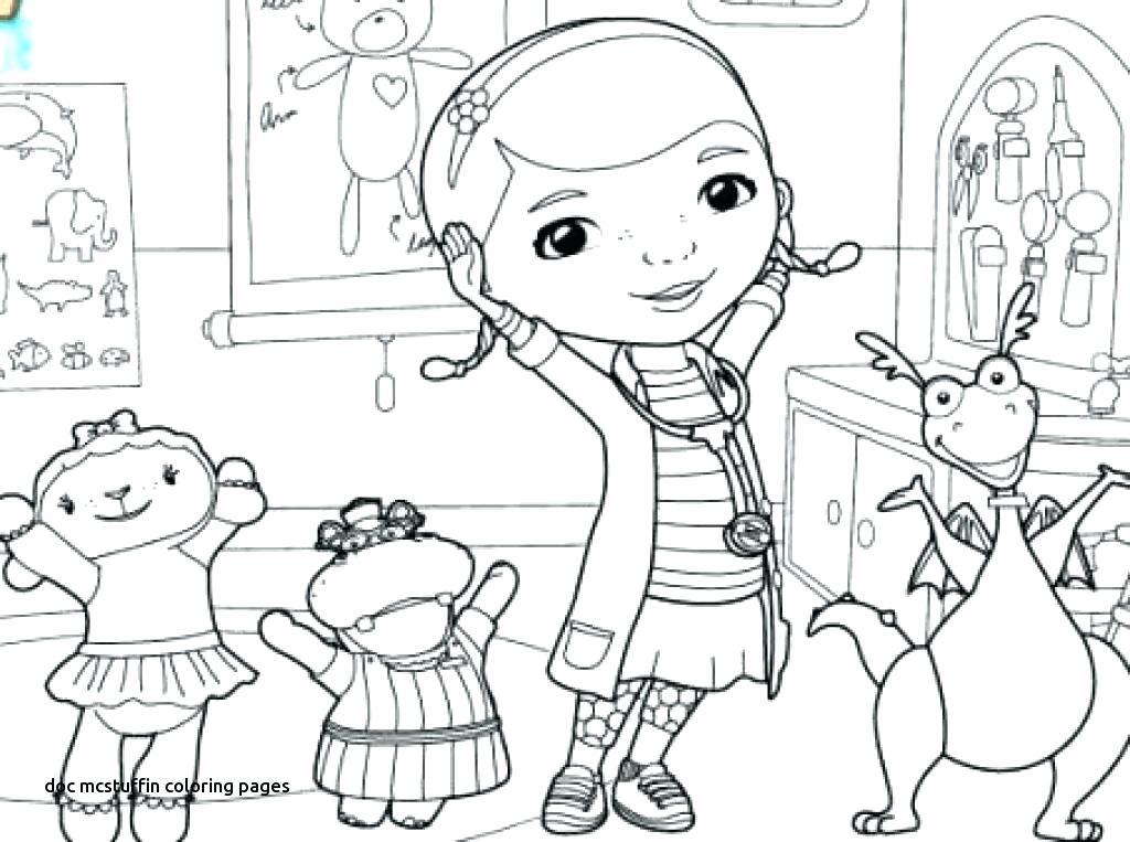 1024x763 Doc Mcstuffins Coloring Pages Doc Coloring Pages For Doc Coloring