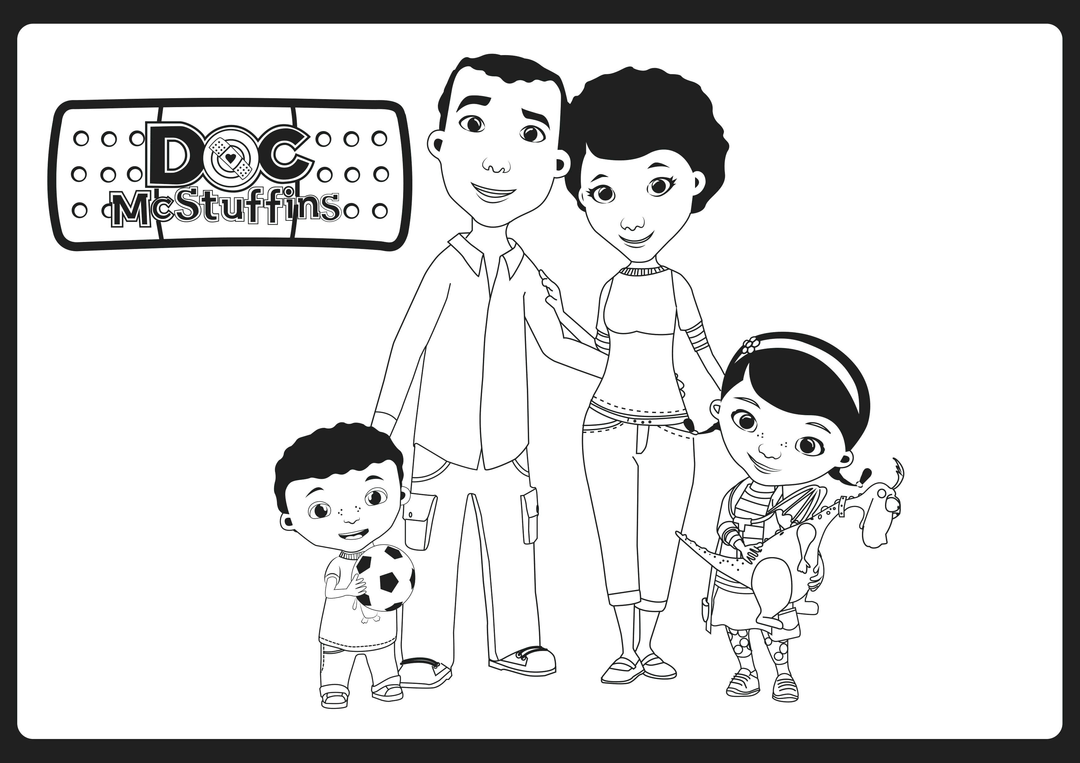 3507x2479 Awesome Doc Mcstuffins Coloring Pages To Print Leversetdujourfo