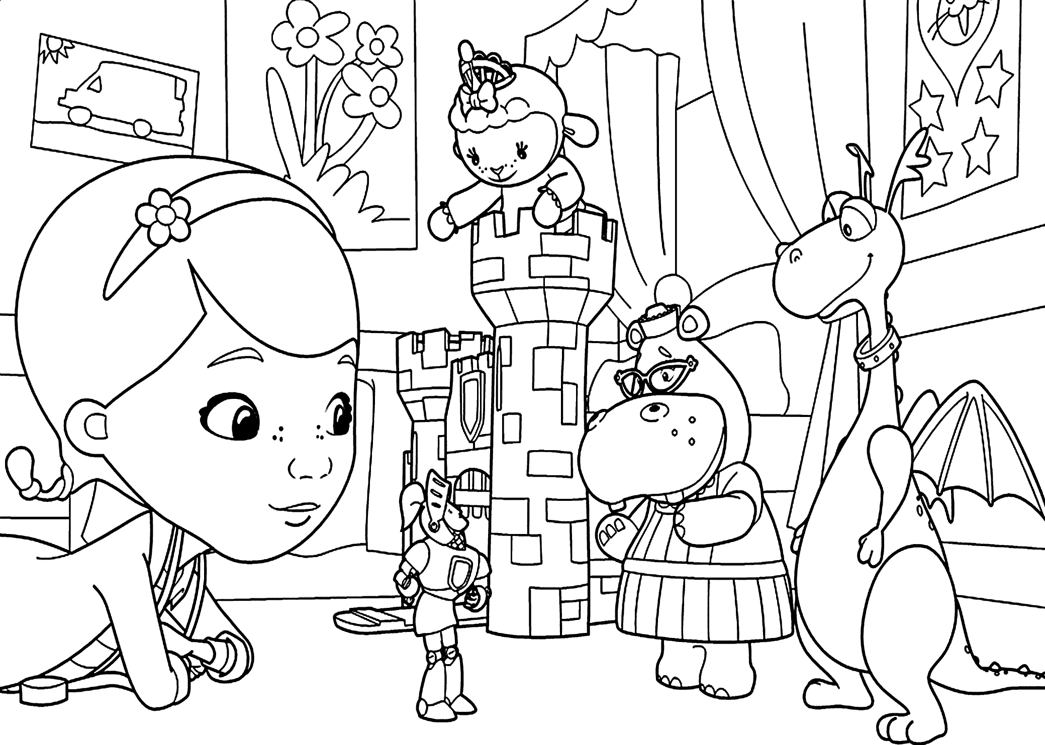 2079x1483 Fresh Disney Junior Doc Mcstuffins Coloring Pages Gallery