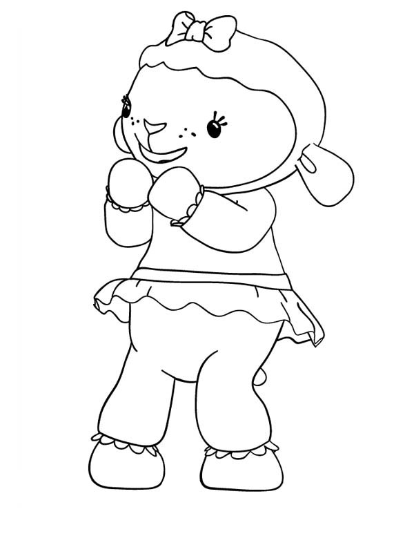 600x776 Doc Mcstuffins Coloring Pages
