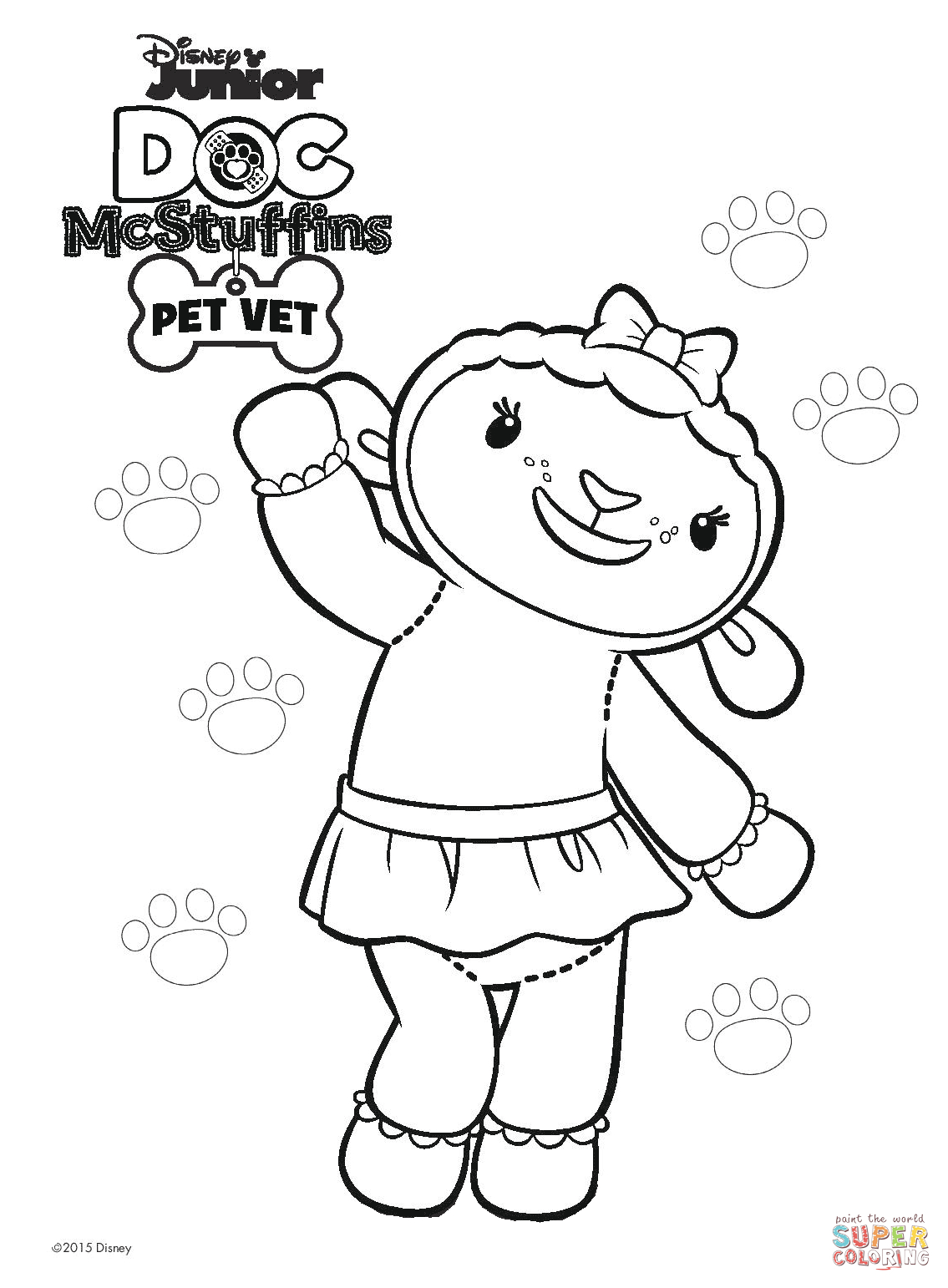 1135x1542 Advice Doc Mcstuffins Coloring Page Pages Draw