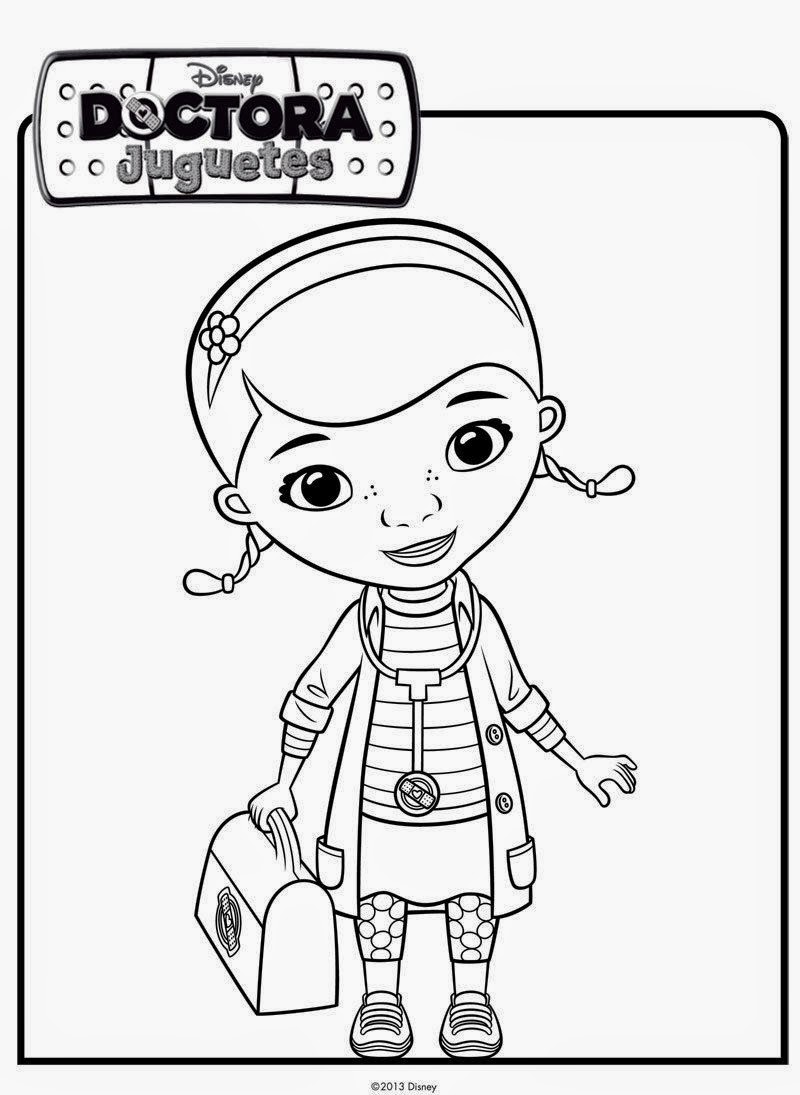 800x1095 Doc Mcstuffins Lambie Para Colorear