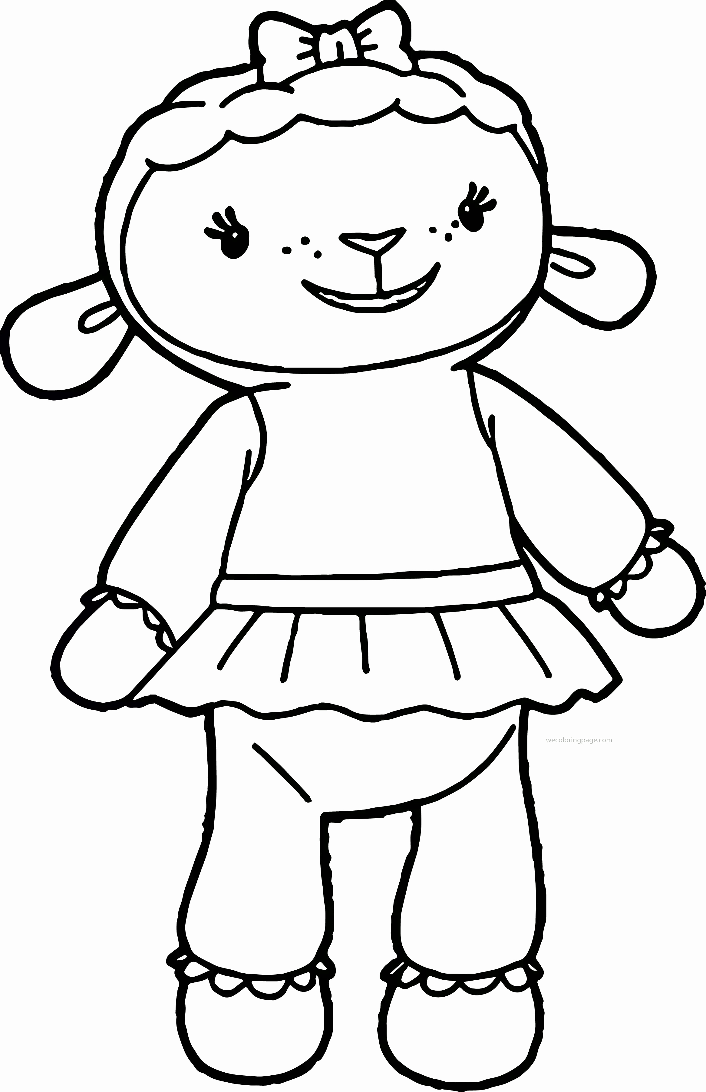 2332x3607 Bonito Para Colorear Doc Mcstuffins Para Colorear