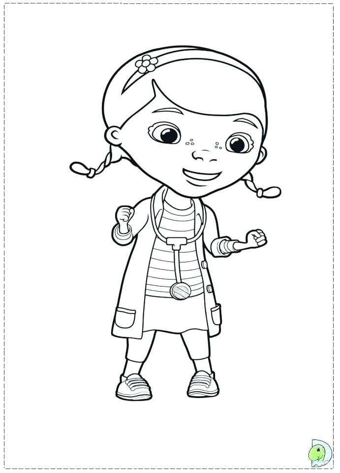 691x960 Doc Mcstuffins Lambie Coloring Pages Devon Creamteas