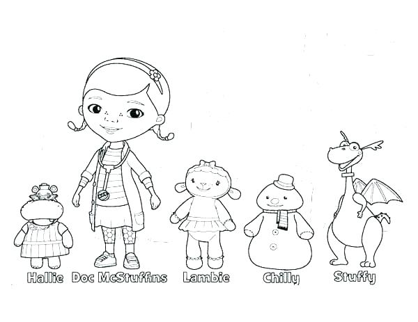 600x463 Coloring Pages Doc Mcstuffins Doc Free Coloring Pages Doc Free