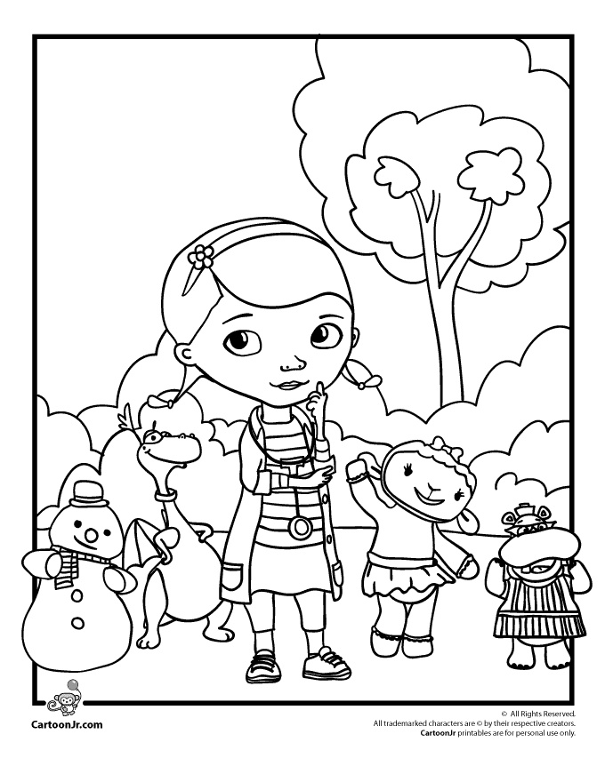 680x880 Doc Mcstuffins Printables Doc Mcstuffins Coloring Pages