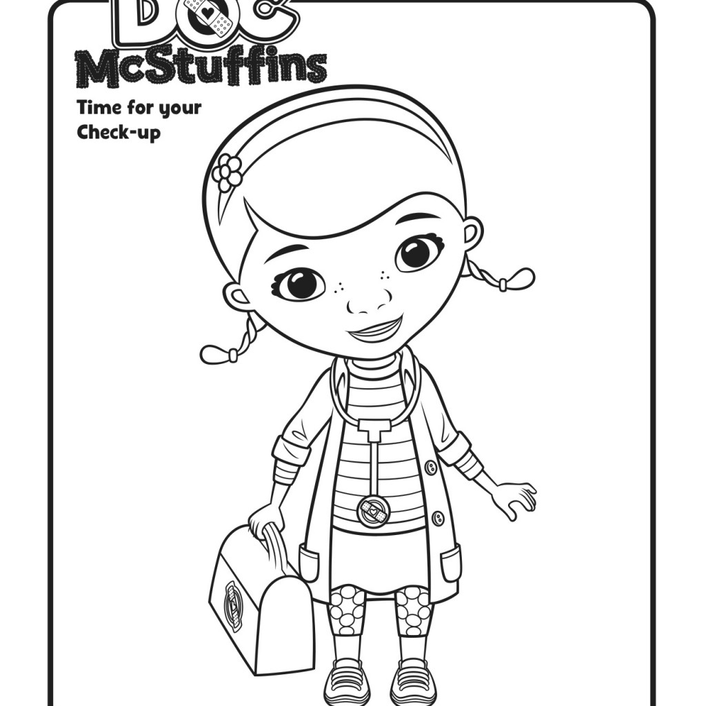 1024x1024 Doc Mcstuffins Coloring Page Best Of Doc Mcstuffins Coloring Pages