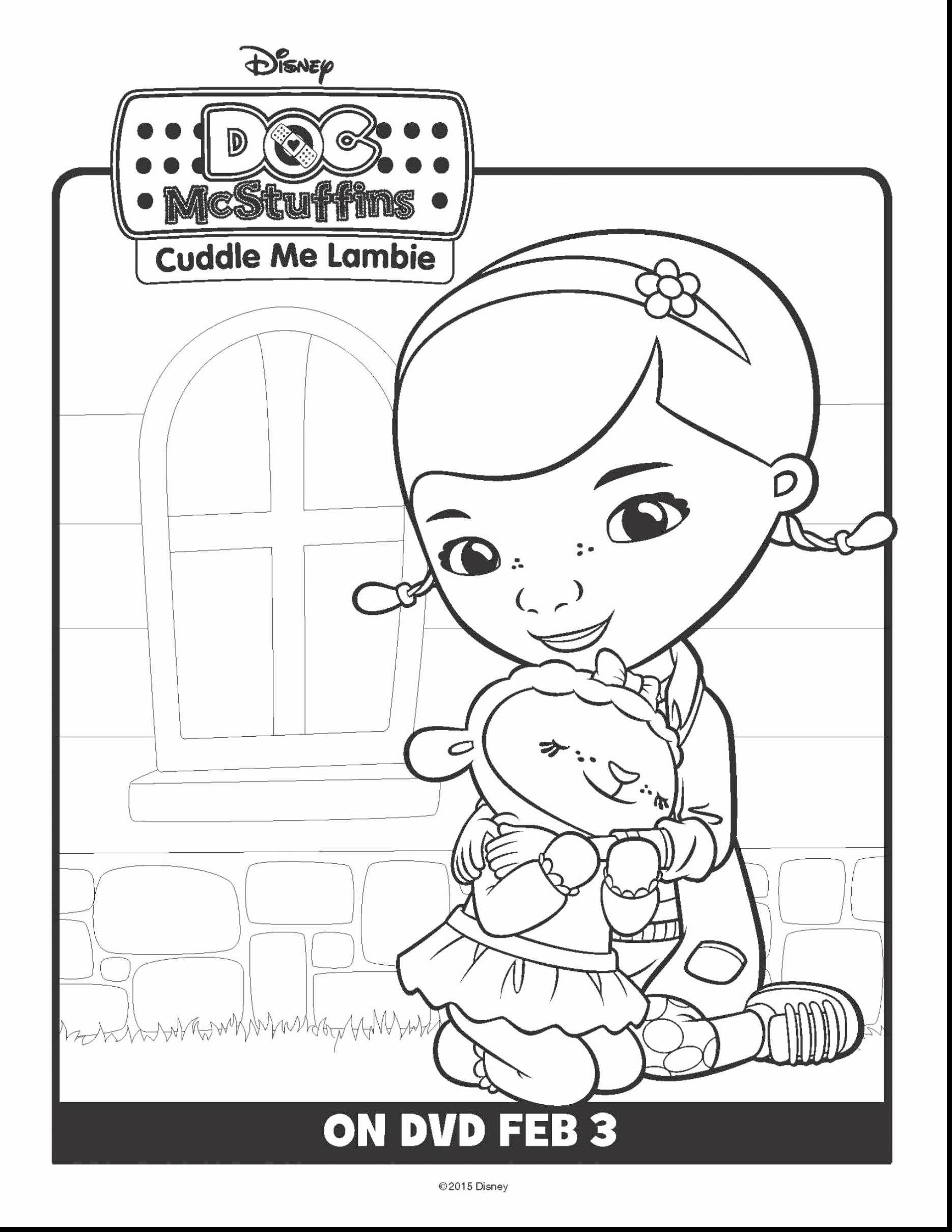 1870x2420 Doc Mcstuffins Coloring Pages Example Free Printable Coloring