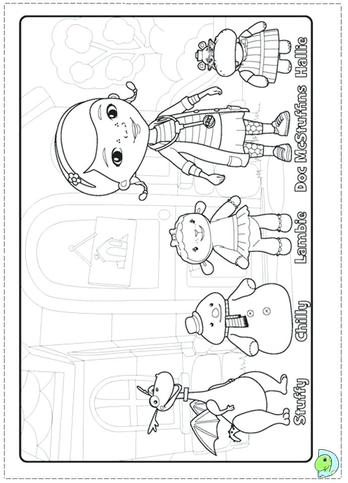 691x960 Doc Mcstuffin Para Colorear Free Printable Coloring Pages Color