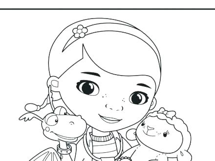 440x330 Doc Printable Coloring Pages Coloring Pages For Doc Coloring Fin