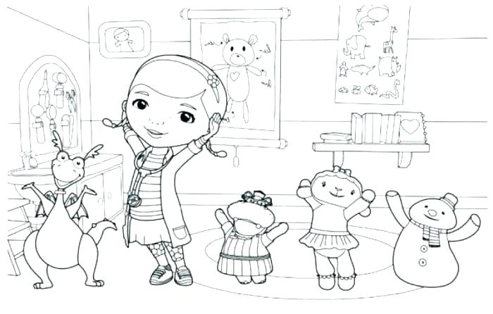700x446 Free Printable Doc Mcstuffins Coloring Pages Index Sheets