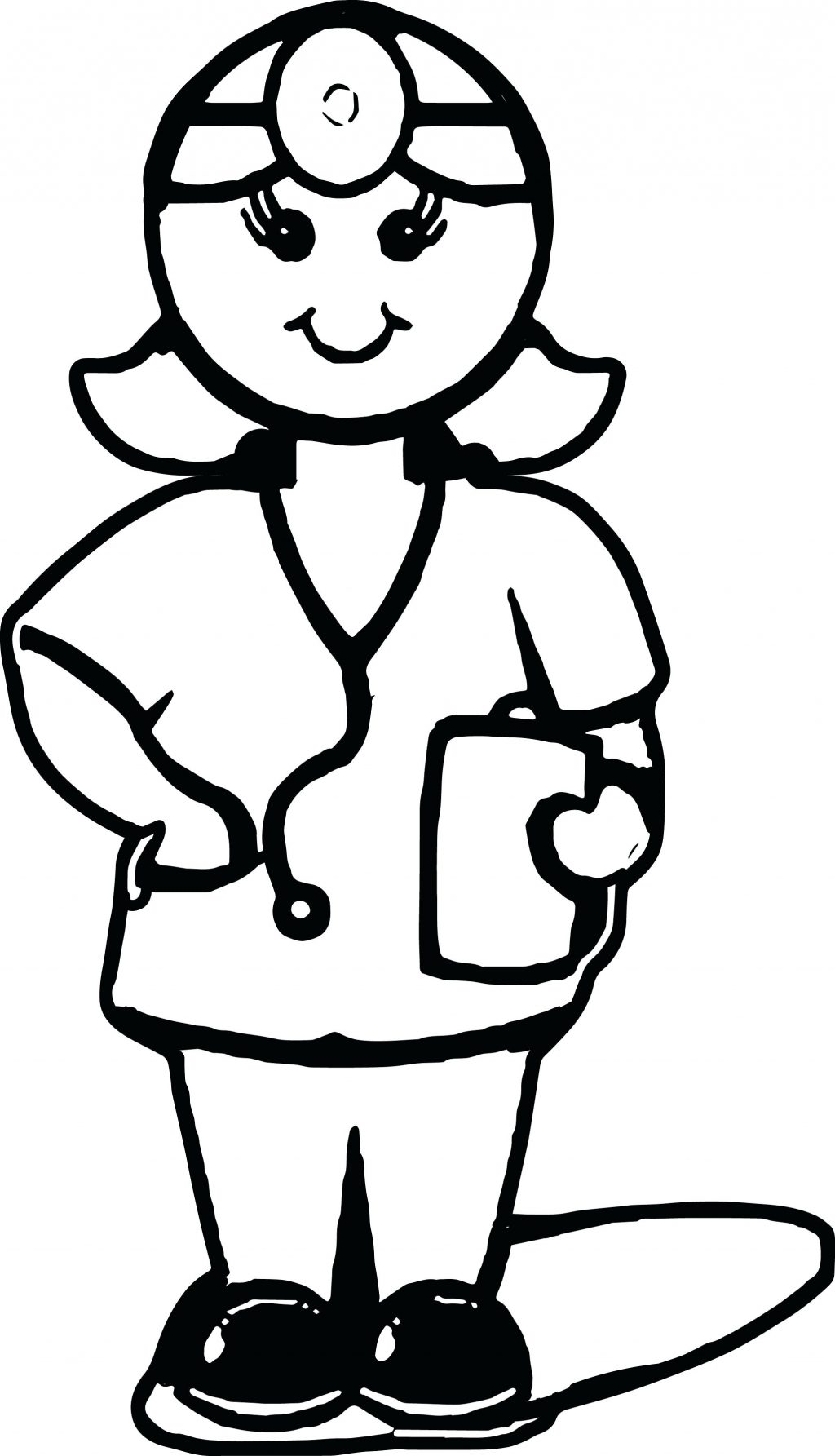 1024x1785 Coloring Pages ~ Doctor Coloring Pages Medical Awesome Cartoon