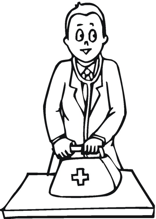 536x750 New Doctor Coloring Pages Book Design For Kids 3399 Unknown Inside