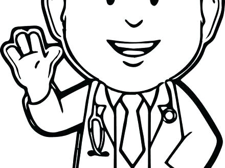 440x330 Coloring Doctor Coloring Pages For Preschool Related Post. Doctor