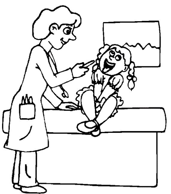 571x650 Woman Doctor Coloring Pages Woman Woman Doctor