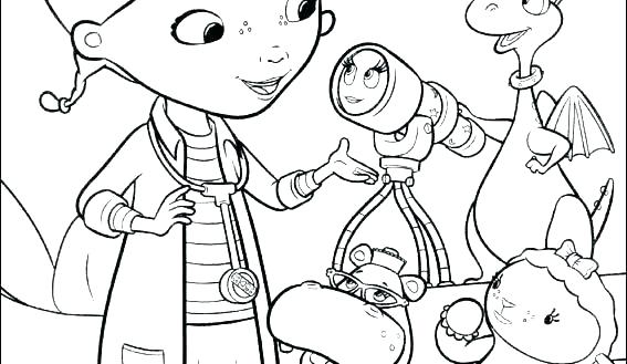 567x329 Doc Mcstuffins Coloring Pages Printable Doc Color Sheets Doc
