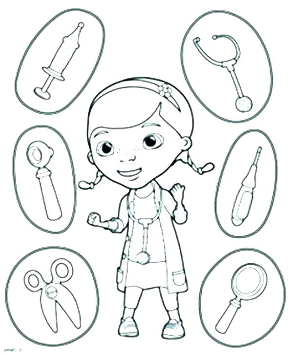 600x727 Tool Coloring Pages Tool Coloring Pages Coloring Pages Doctor
