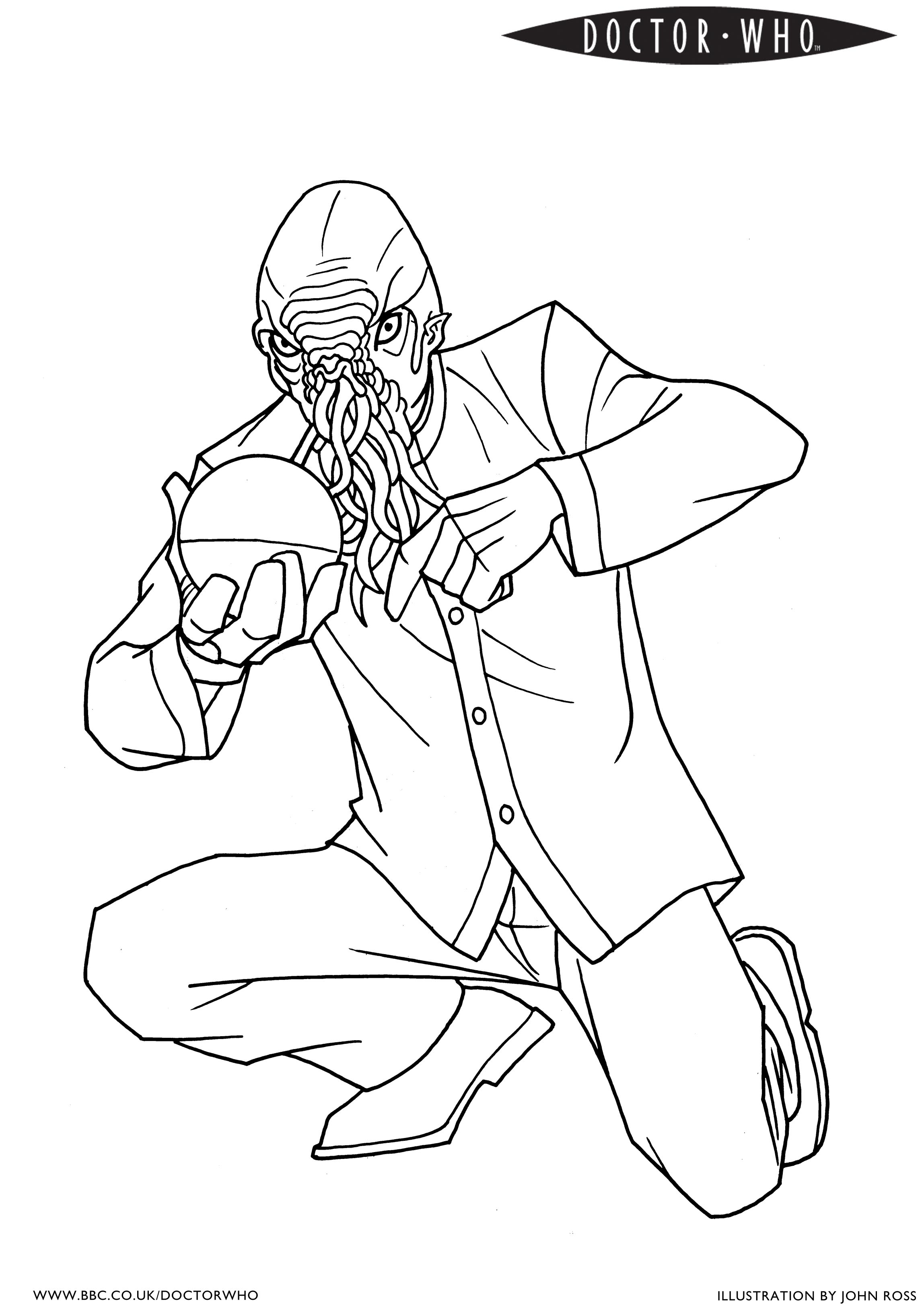 2297x3248 Doctor Who Coloring Pages