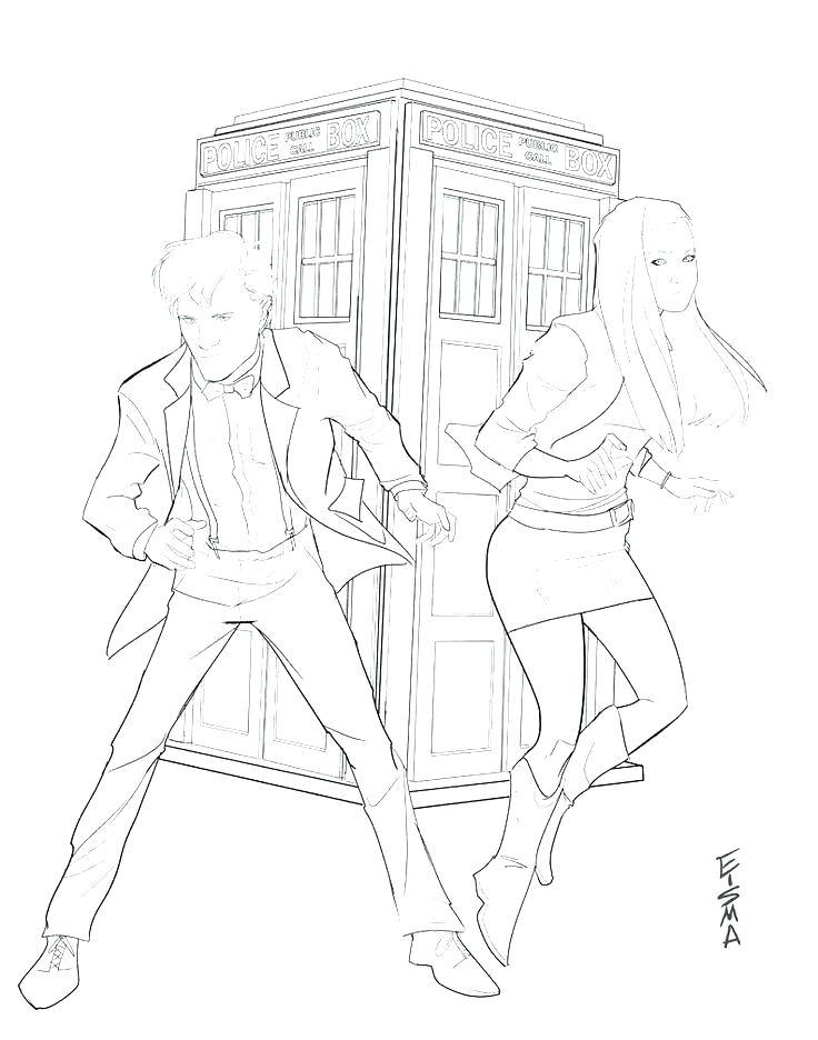 736x936 Doctor Who Coloring Pages Coloring Page New Who Doodle Coloring