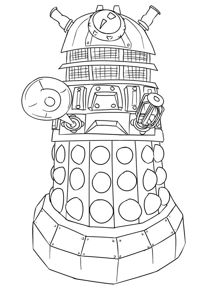 736x979 Dr Who Coloring Page Coloring Pages Mandalas Dr