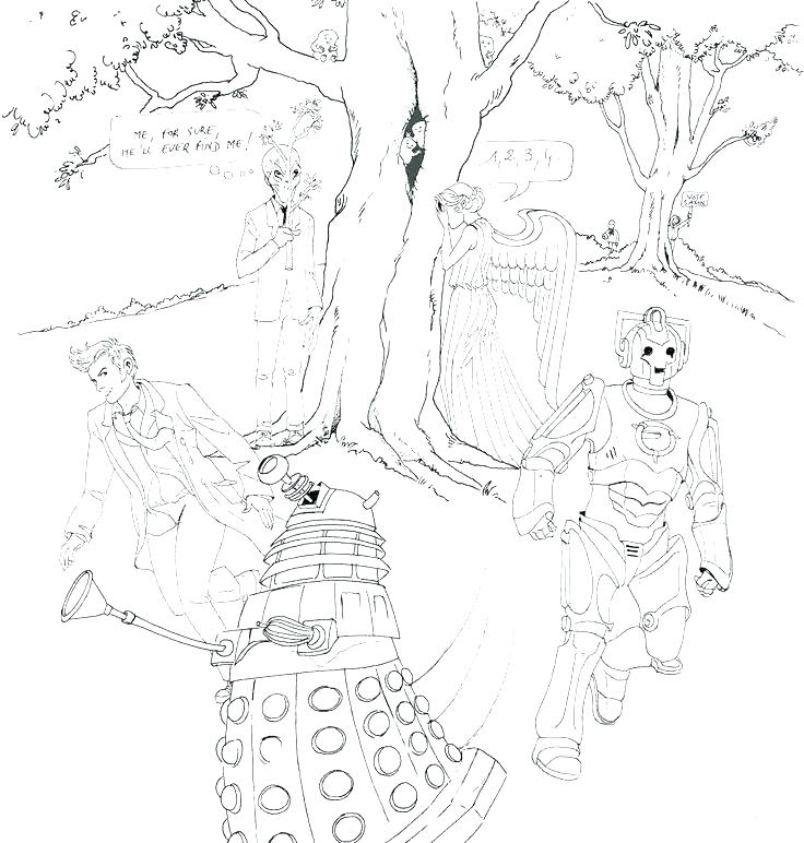 736x772 Tardis Coloring Page Doctor Who Coloring Pages Tardis Colouring