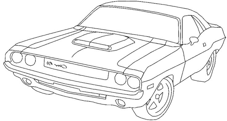 736x394 Dodge Ram Coloring Pages Truck Coloring Pages Dodge Challenger