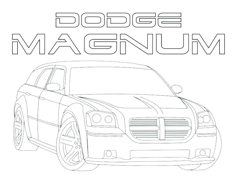 800x618 Dodge Coloring Pages