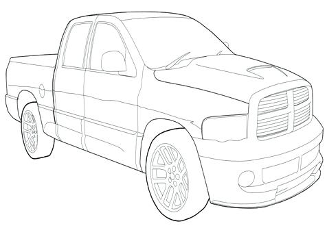 476x333 Dodge Ram Coloring Pages Dodge Car Ram Truck Coloring Pages Dodge