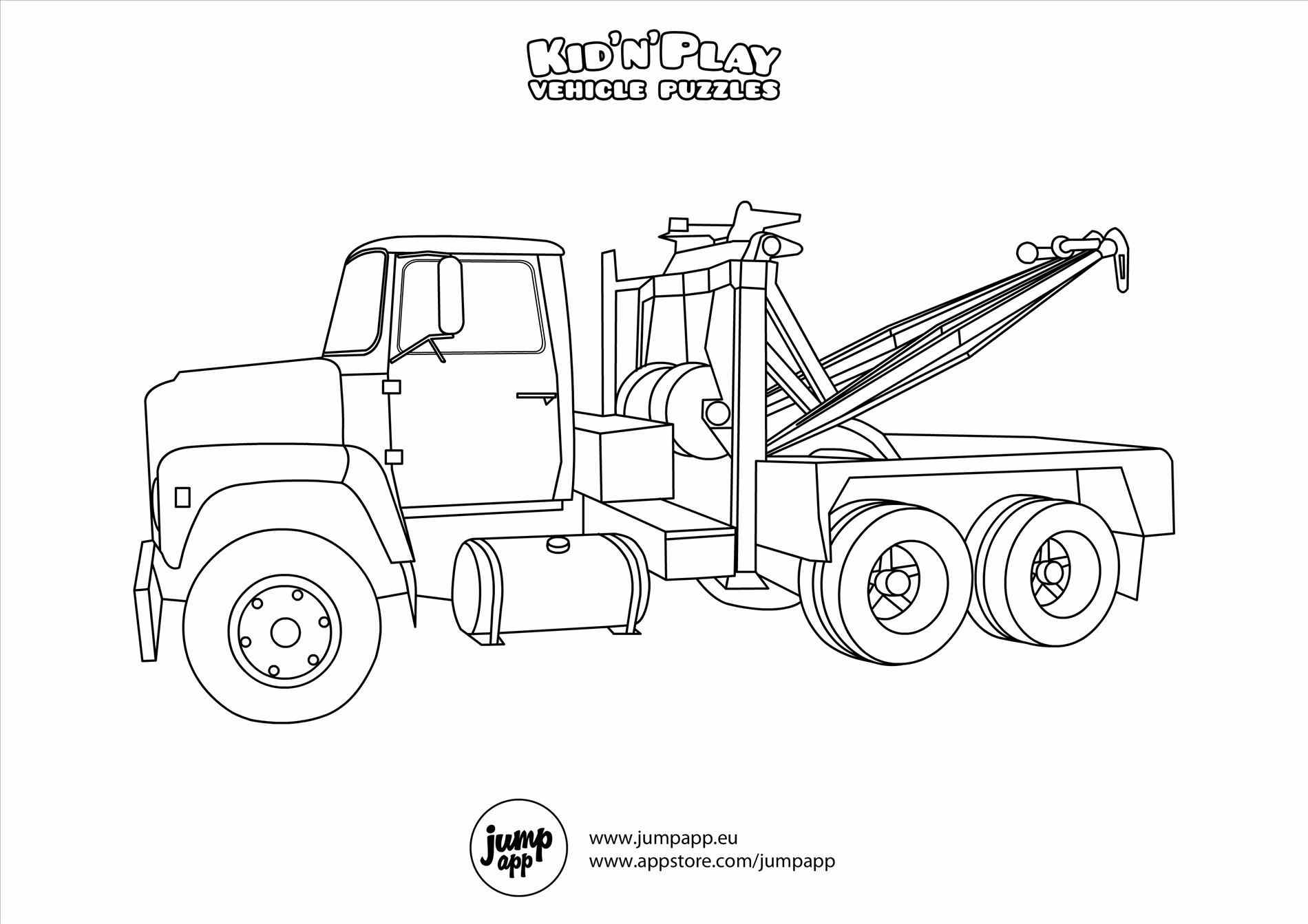 1900x1343 Truck Coloring Pages Free Printable Colouring For Kids To At Dodge