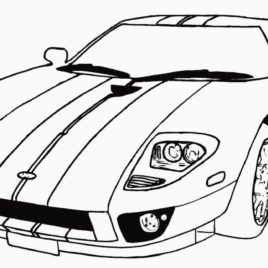 268x268 Dodge Viper Cars Coloring Pages Car Coloring Pages