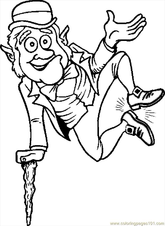 650x890 Leprechaun Coloring Pages