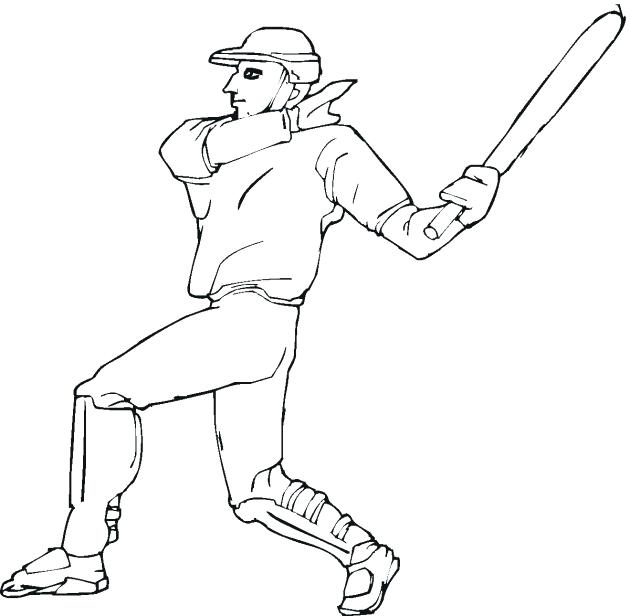 630x616 Coloring Pages Of Baseball Dodgers Catcher Baseball Coloring Page