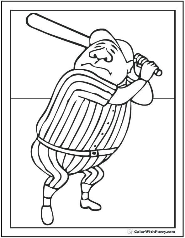 590x762 Mlb Coloring Pages Click To See Printable Version Of Dodgers Logo