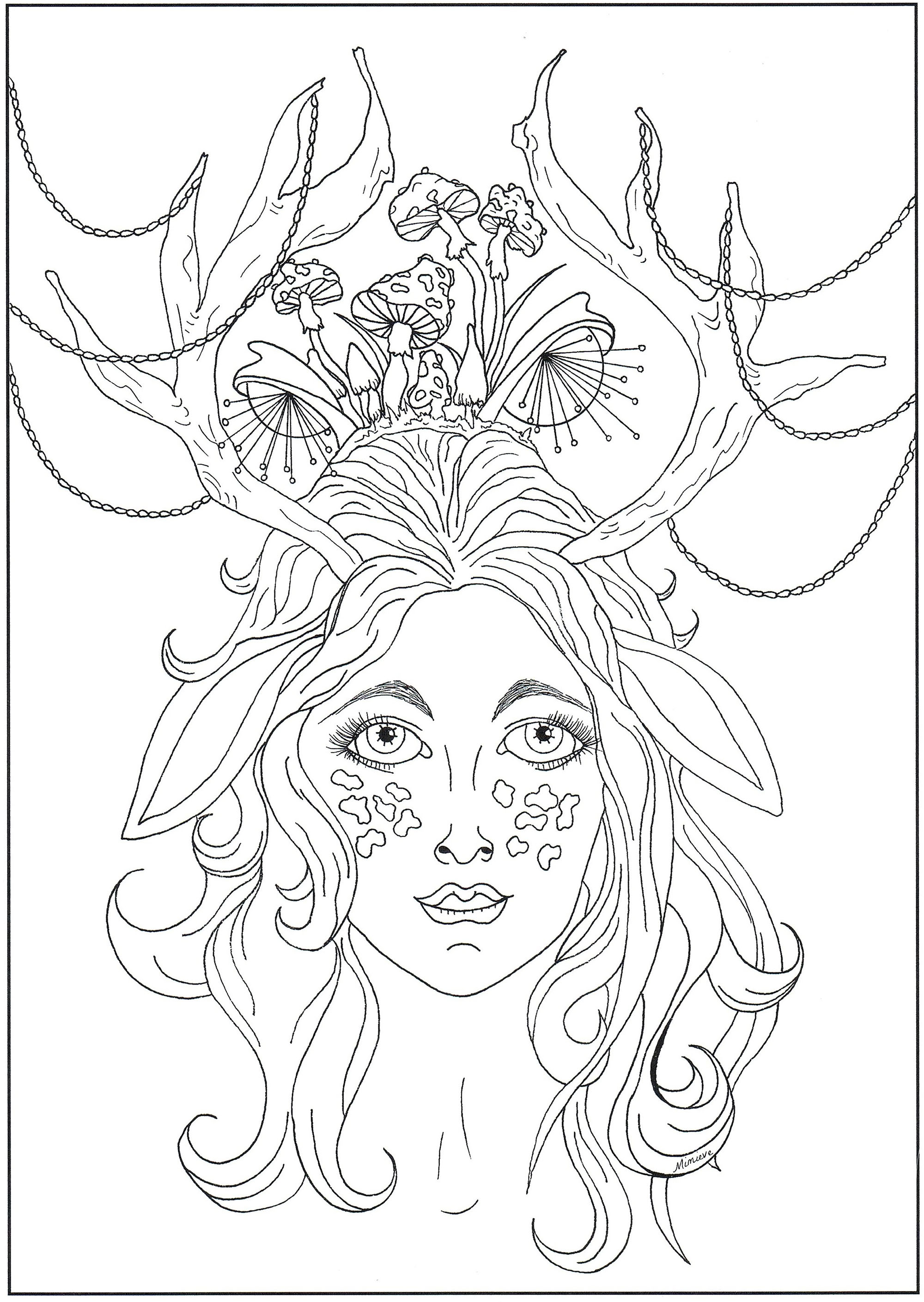 2000x2818 Lady Doe By Mimieve