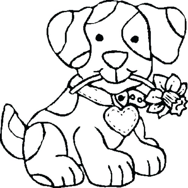 618x618 Dog Coloring Pages Coloring Pages Free Printable Dog Coloring