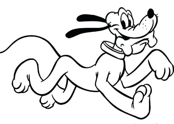600x427 Dog Bone Coloring Page