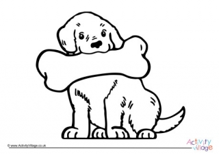 320x226 Year Of The Dog Colouring Pages