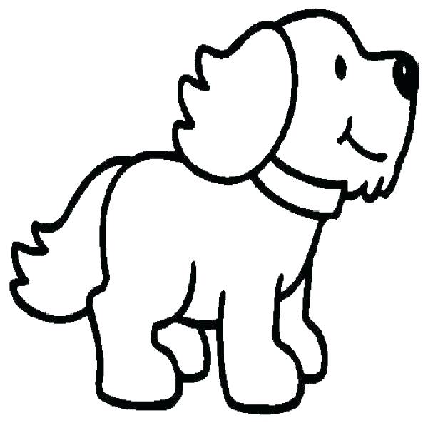 600x593 Dog Bones Coloring Pages